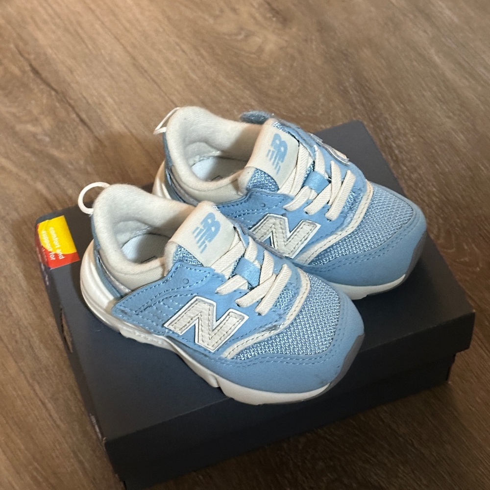 New Balance Kids Light Blue Sneakers